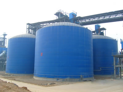 南部水泥钢板库改造