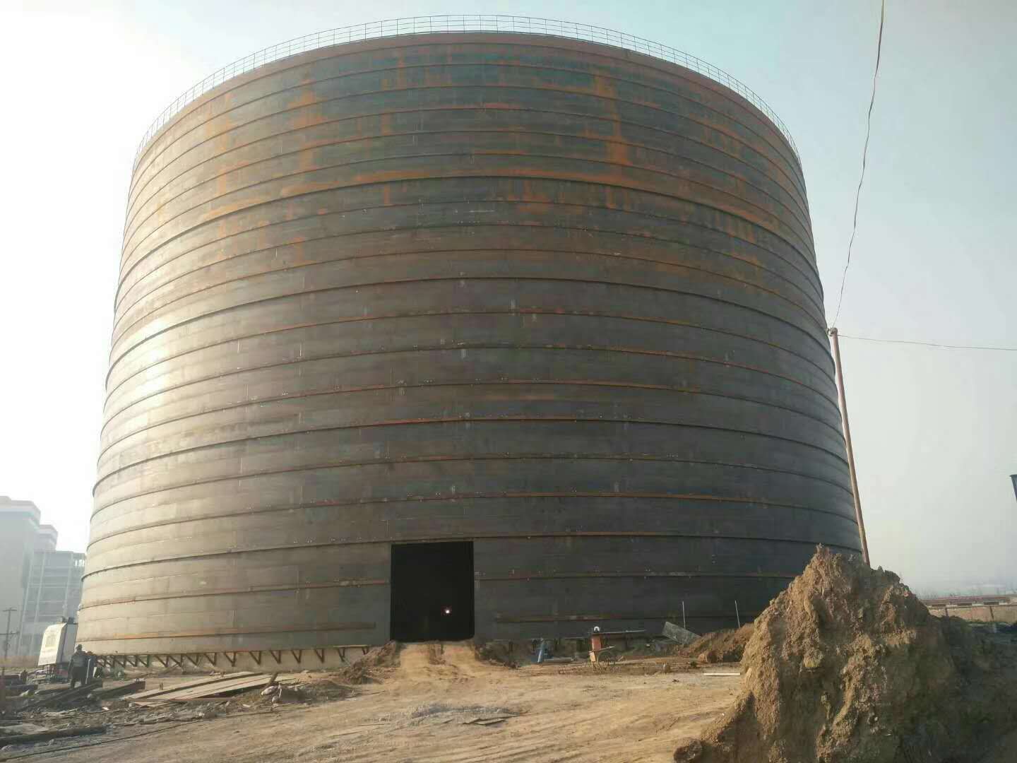 南部承建大型钢板库的好处及原理