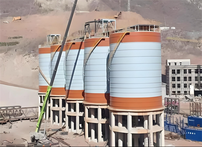 南部高架钢板仓